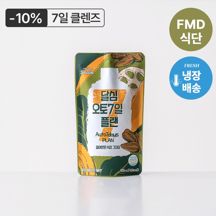 [정기배송] 달심 오토7일주스(14팩) (10%할인)